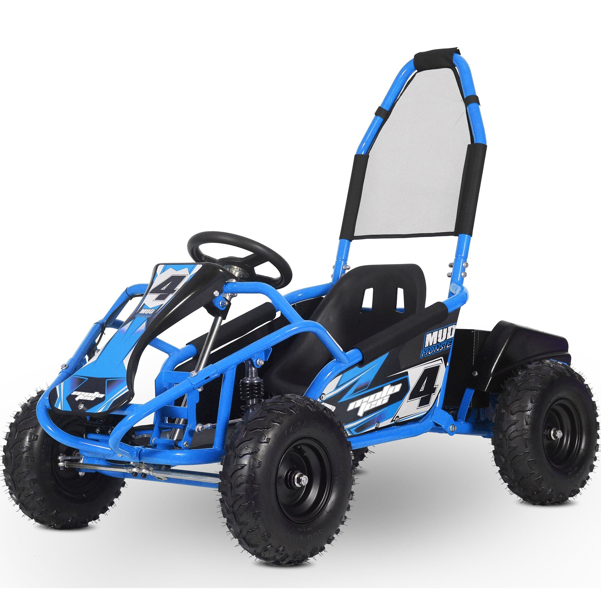 MotoTec 48v 1000w Mud Monster Kids Electric Go Kart