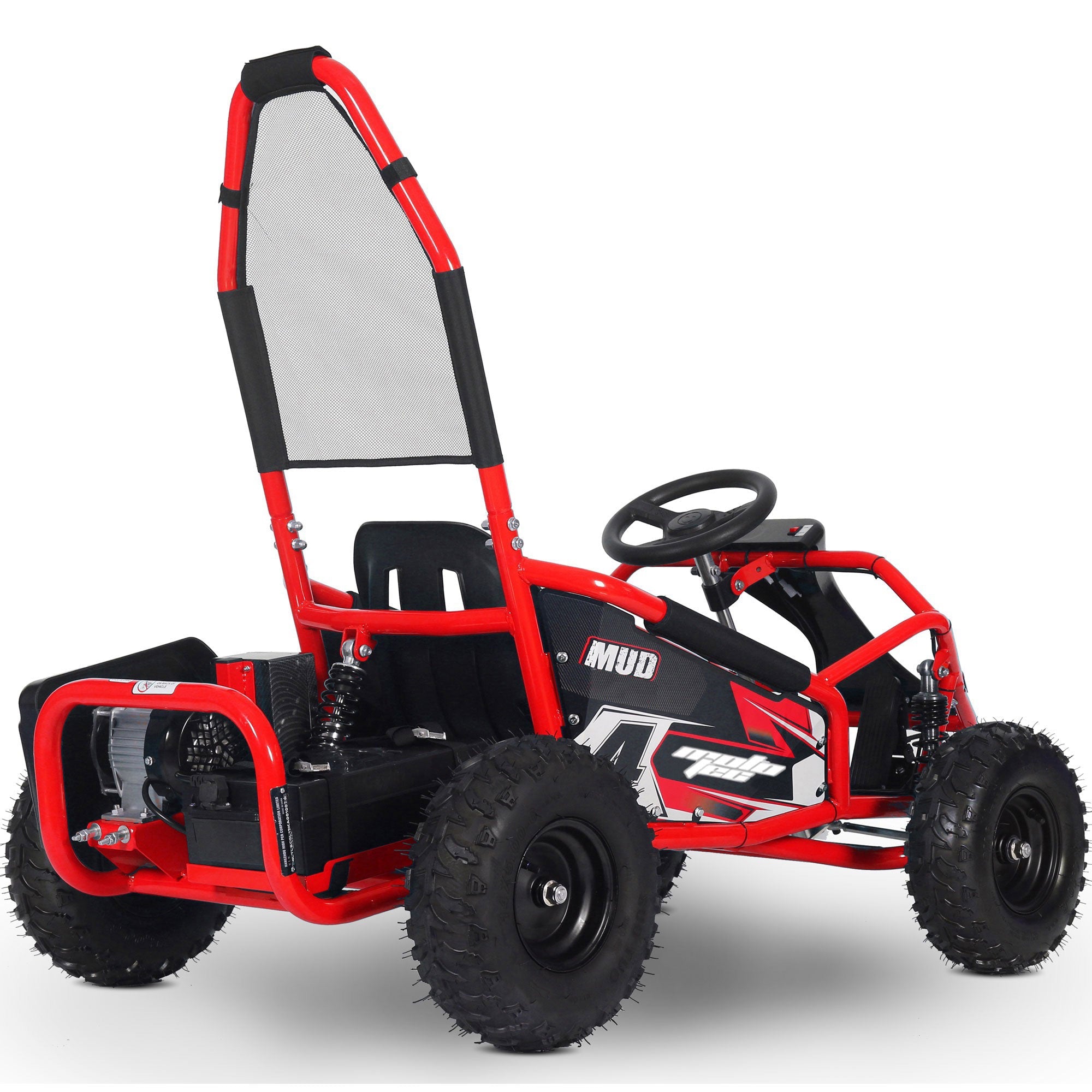 MotoTec Mud 48V/12Ah 1000W Kids Electric Go-Kart