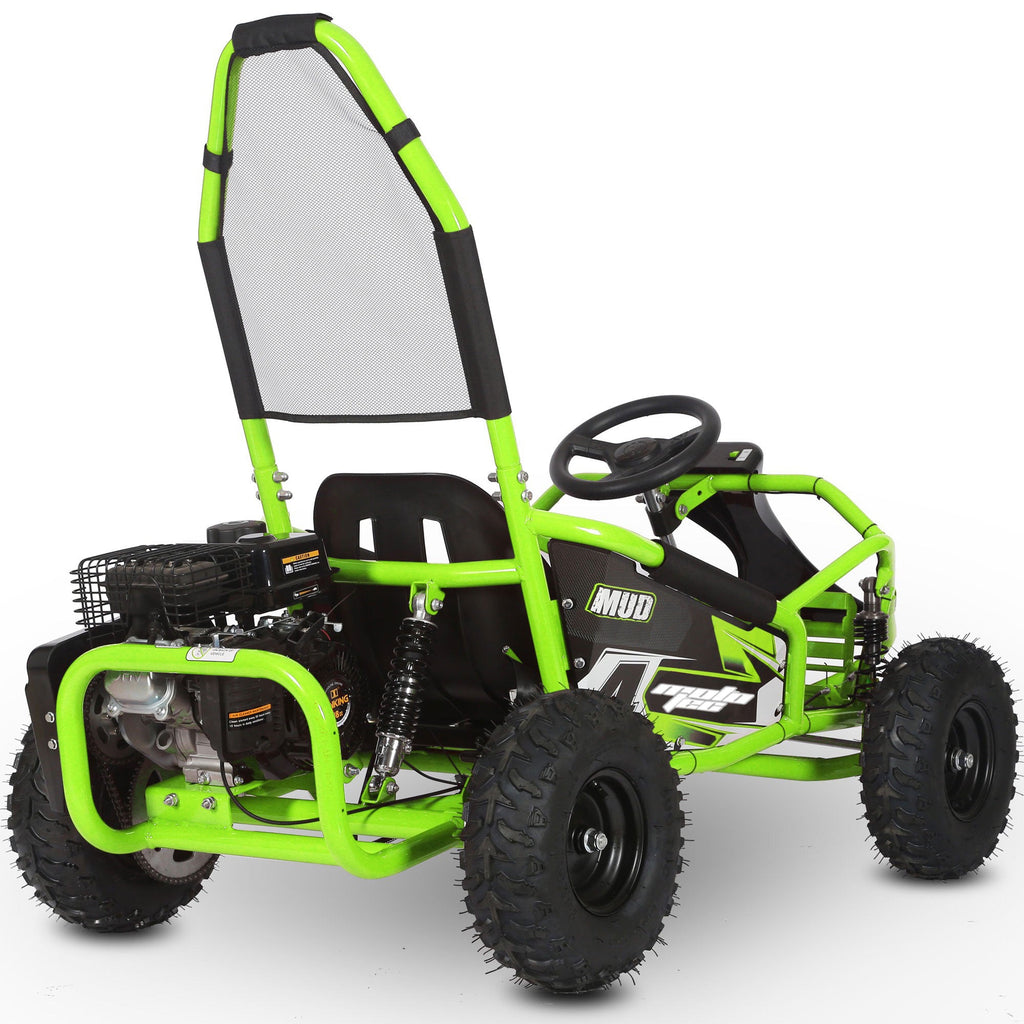MotoTec Mud 98cc Go-Kart Full Suspension