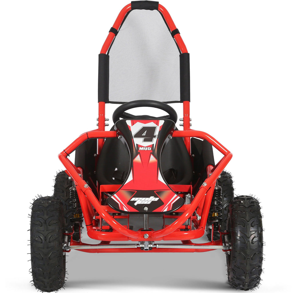 MotoTec Mud 98cc Go-Kart Full Suspension