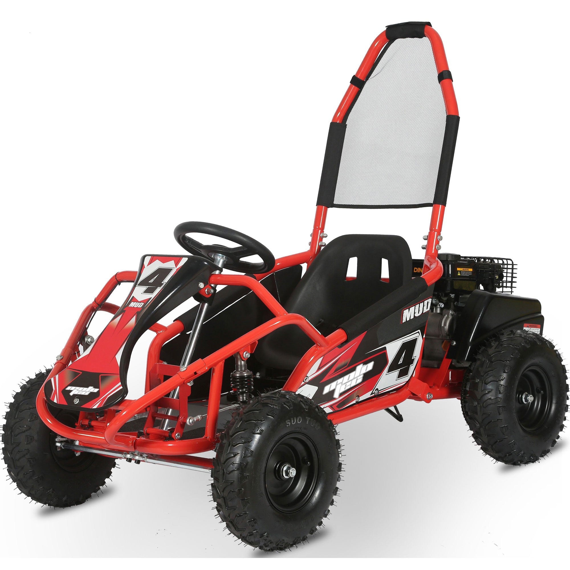 MotoTec Mud 98cc Go-Kart Full Suspension