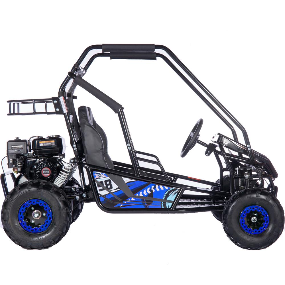 MotoTec Mud XL 212cc 2 Seat Go-Kart Full Suspension