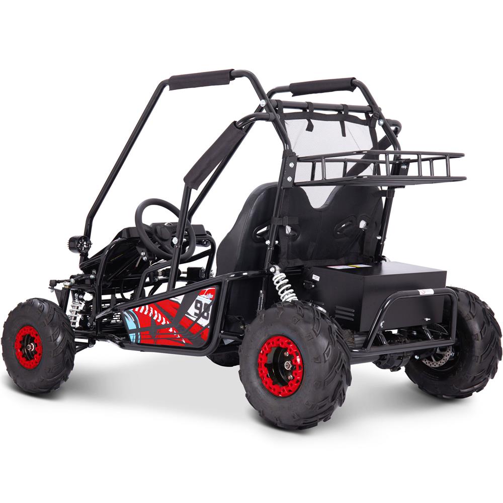 MotoTec XL 2000w Electric Go Kart Full Suspension