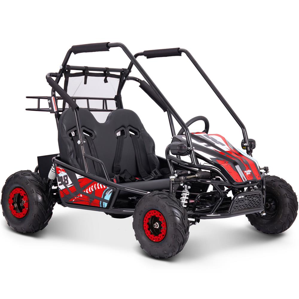 MotoTec XL 2000w Electric Go Kart Full Suspension