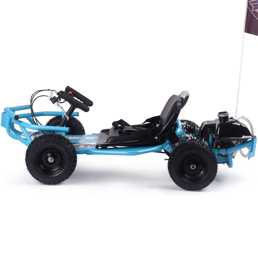 MotoTec Sandman Gas Powered 49cc Kids Go Kart