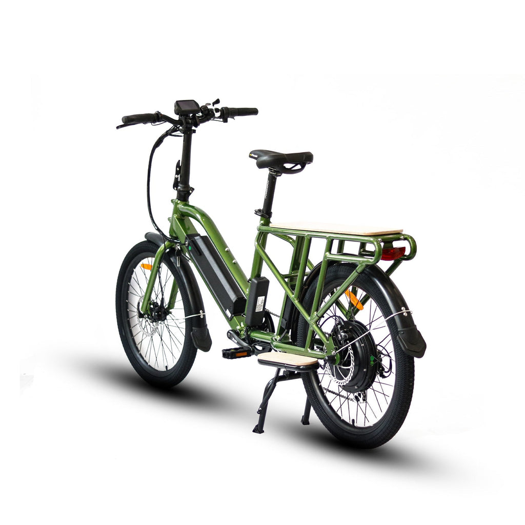 EUNORAU MAX-CARGO 48V/11.6Ah 750W Dual Battery Electric Cargo Bike