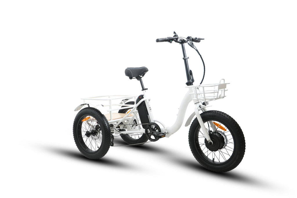 EUNORAU NEW-TRIKE 48V/12.5Ah 500W Step-Thru Folding Electric Trike