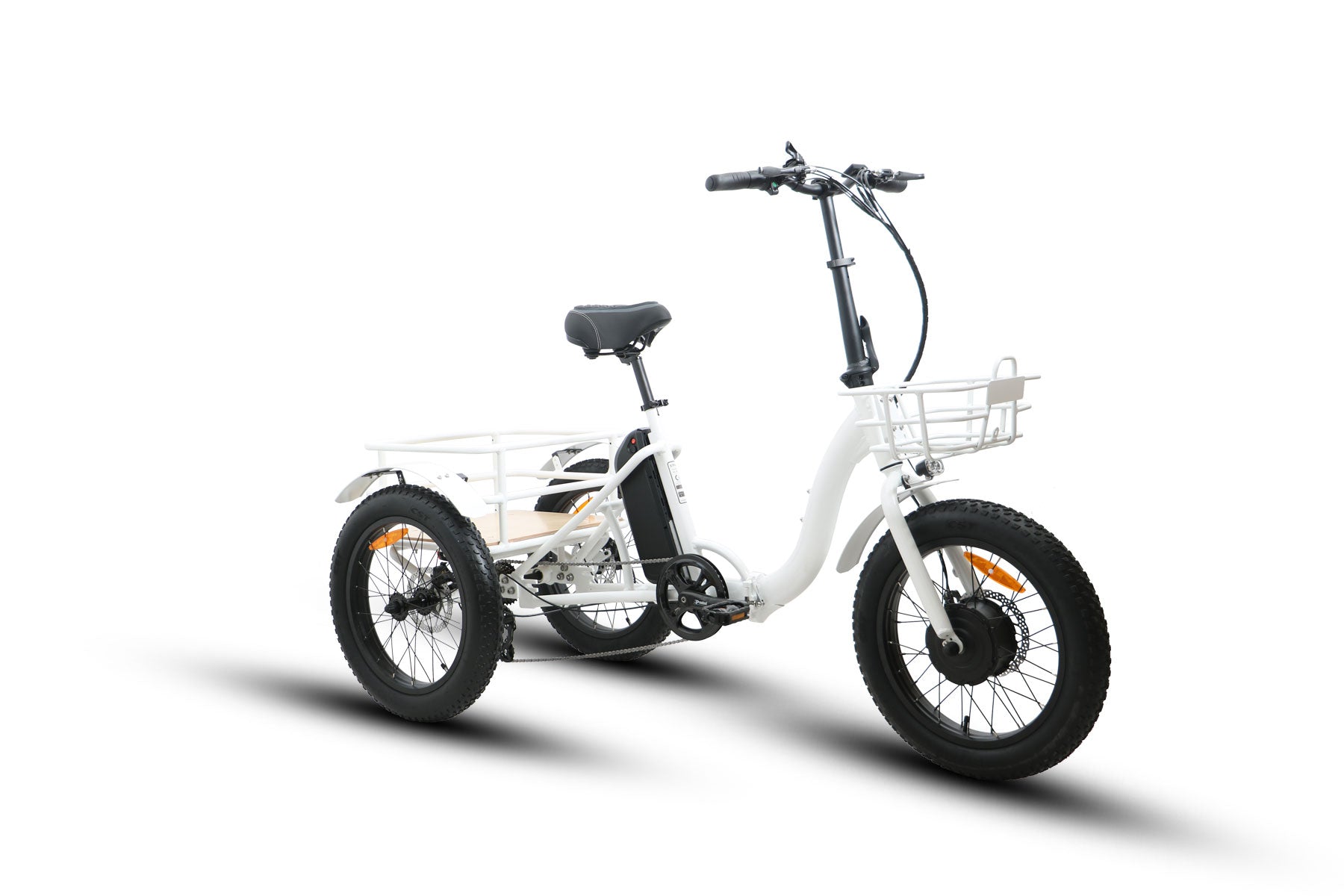 EUNORAU NEW-TRIKE 48V/12.5Ah 500W Step-Thru Folding Electric Trike