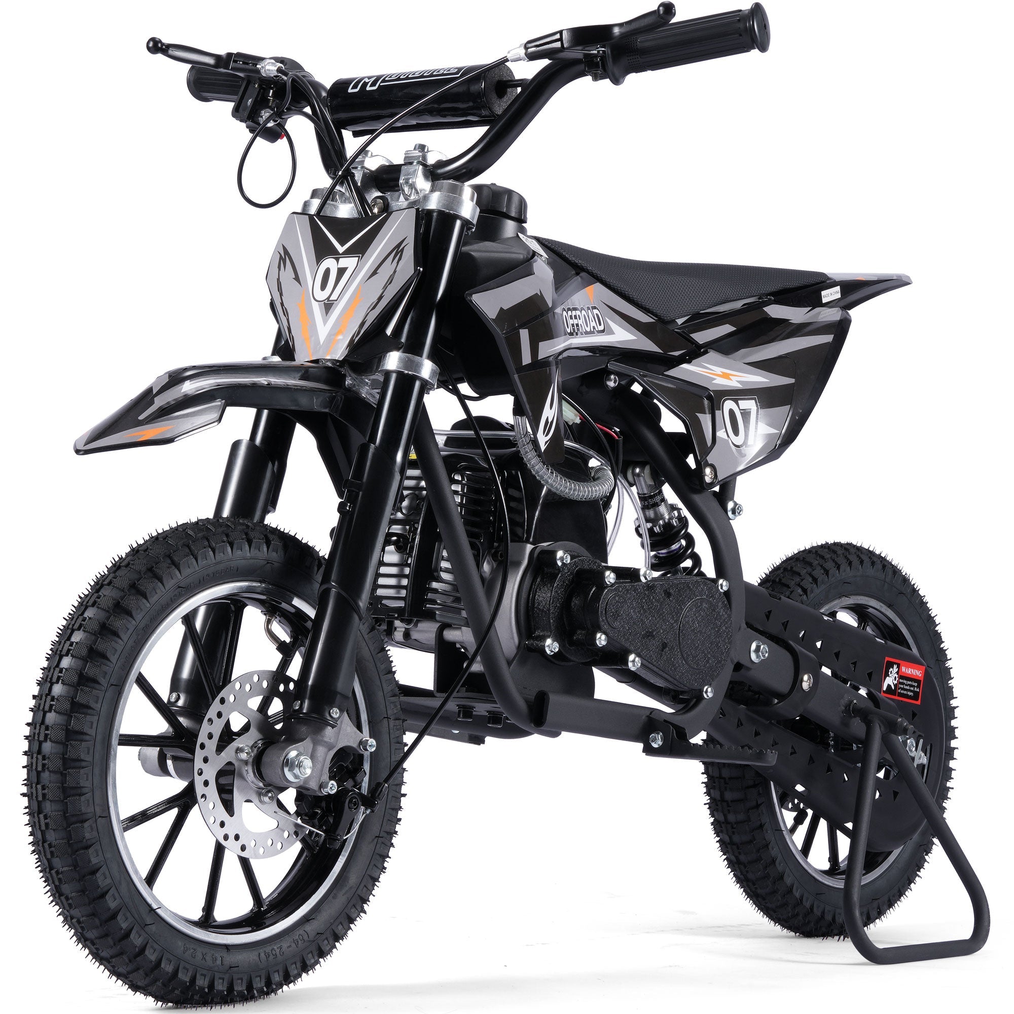 MotoTec Pioneer 49cc 2-Stroke Kids Gas Dirt Bike