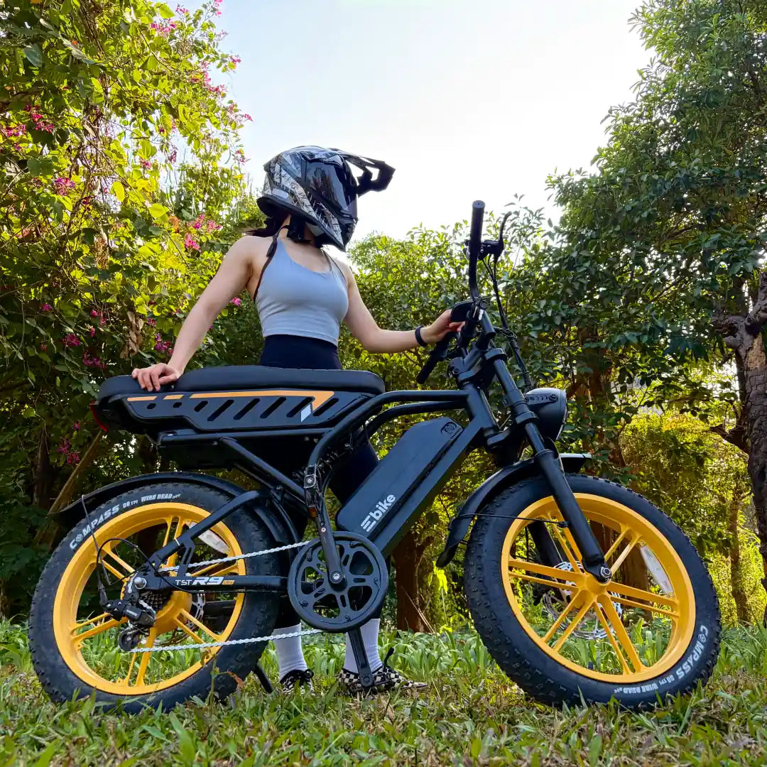 TST® Combo Sale R9 Dual-Battery 1500W Long-Range E-Bike