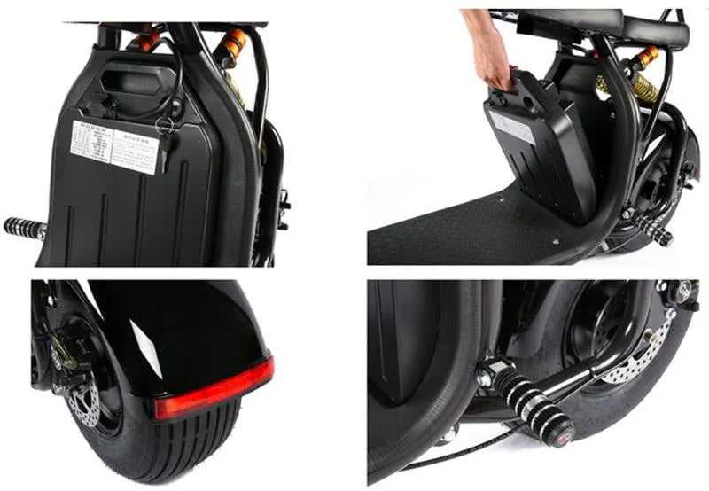 SoverSky X7 Golf 60V/20Ah 2000W Electric Scooter