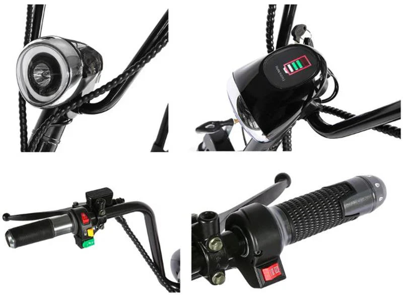 SoverSky X7 Golf 60V/20Ah 2000W Electric Scooter