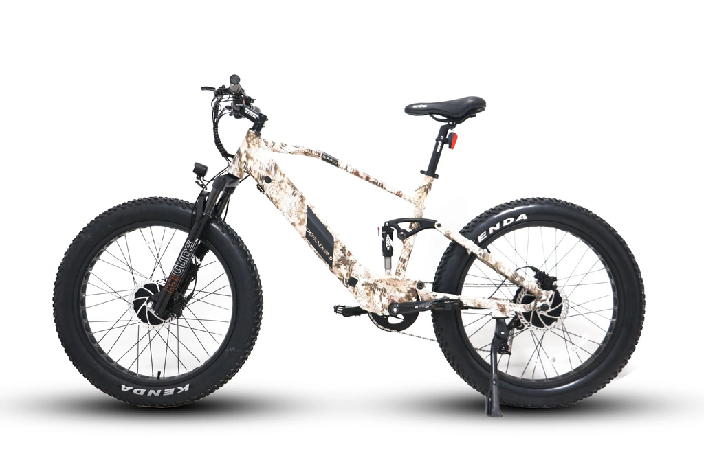 2 x EUNORAU DEFENDER-S 48V/14Ah 1500W AWD Electric Mountain Bike