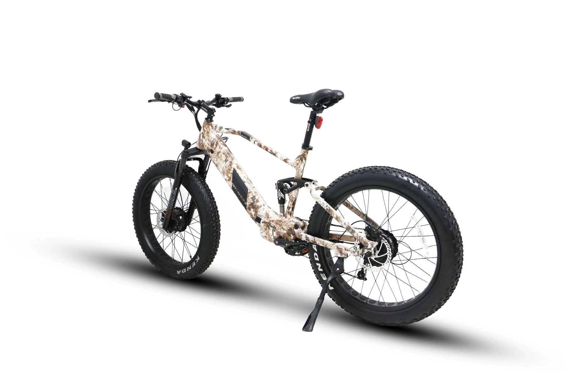 2 x EUNORAU DEFENDER-S 48V/14Ah 1500W AWD Electric Mountain Bike