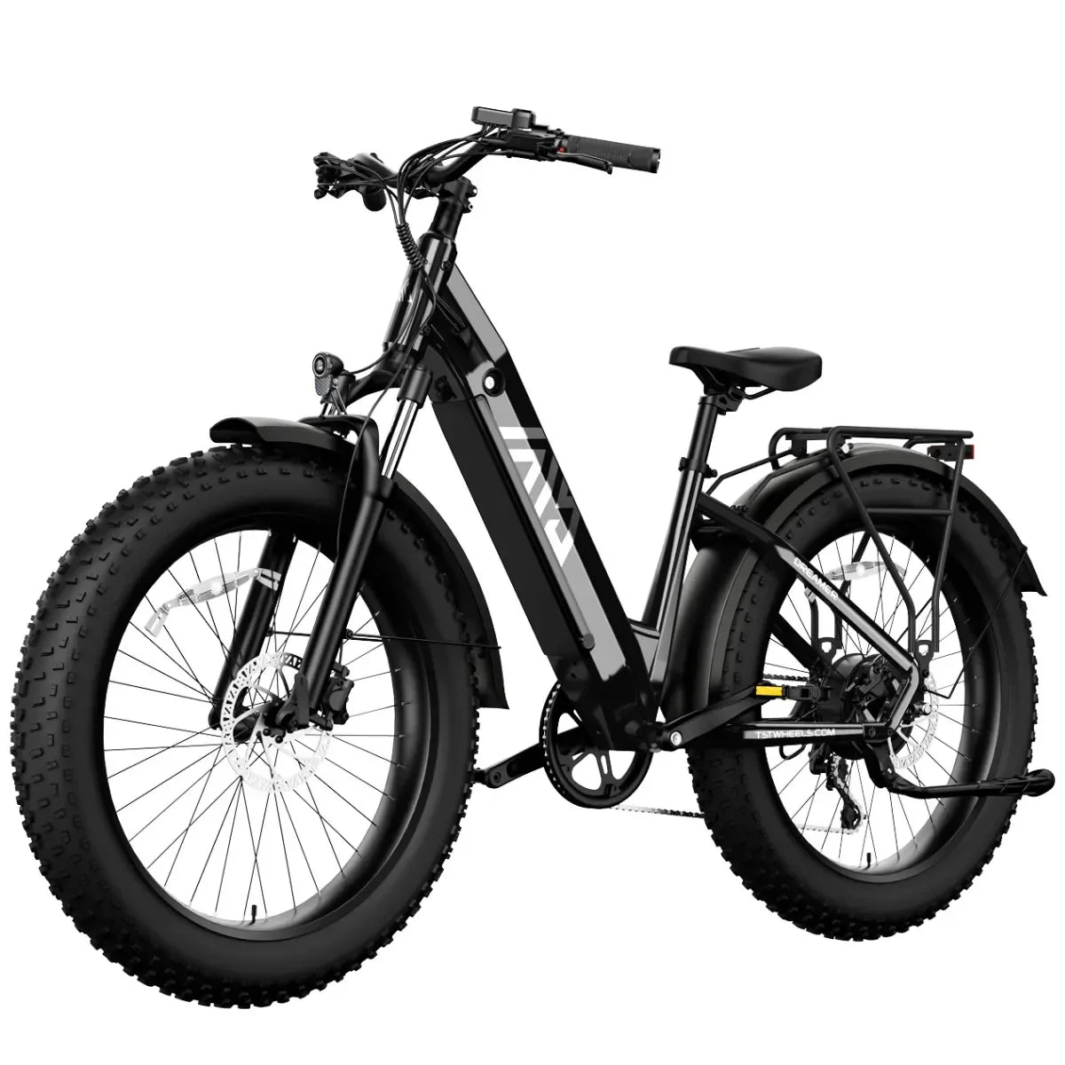 TST® Dreamer 26" Step-Thru Fat Tire Electric Bike