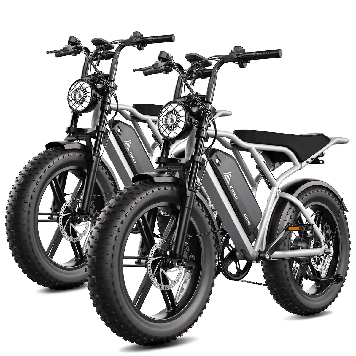 TST® Combo Sale R002 20" Full Suspension Moped-Style Ebike
