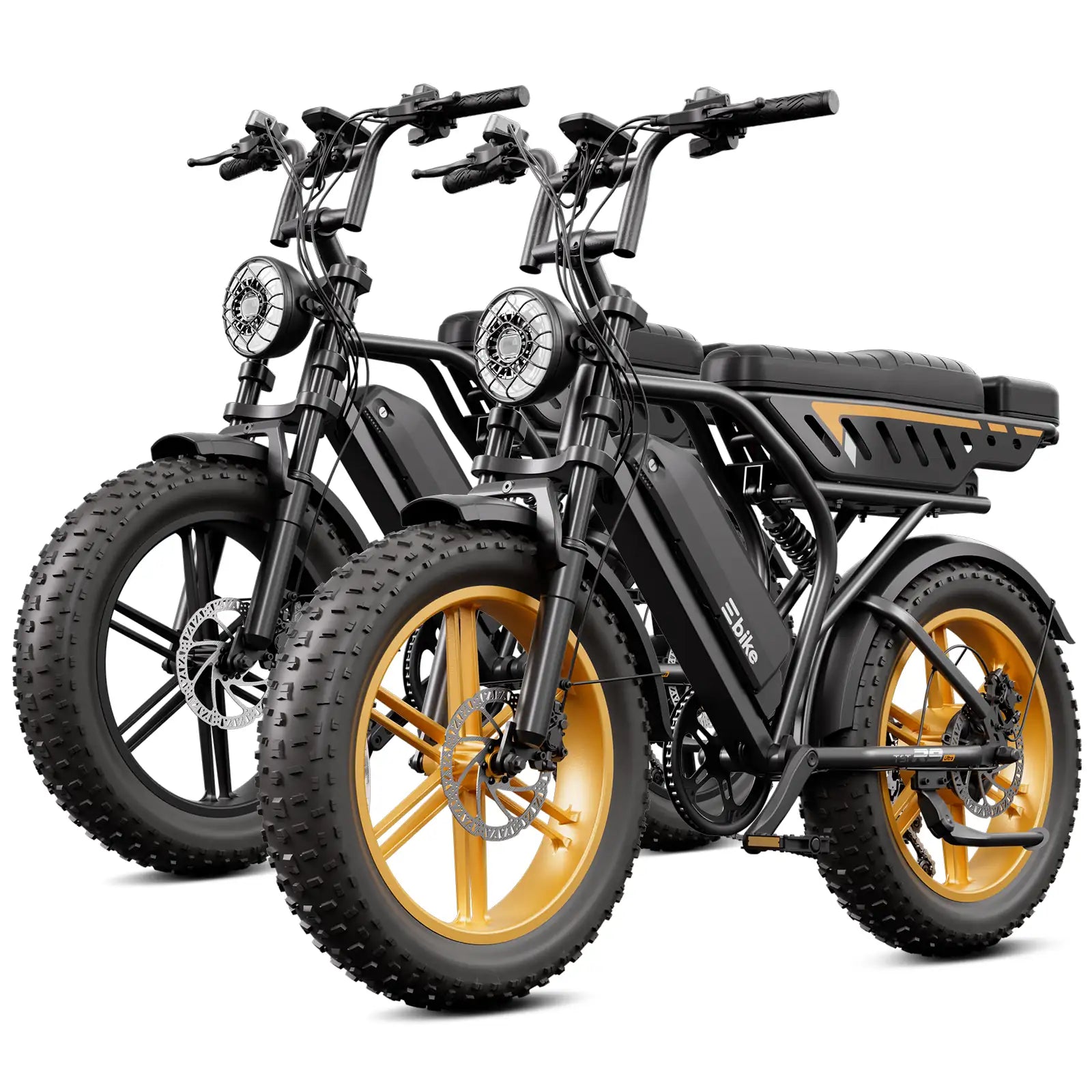 TST® Combo Sale R9 Dual-Battery 1500W Long-Range E-Bike