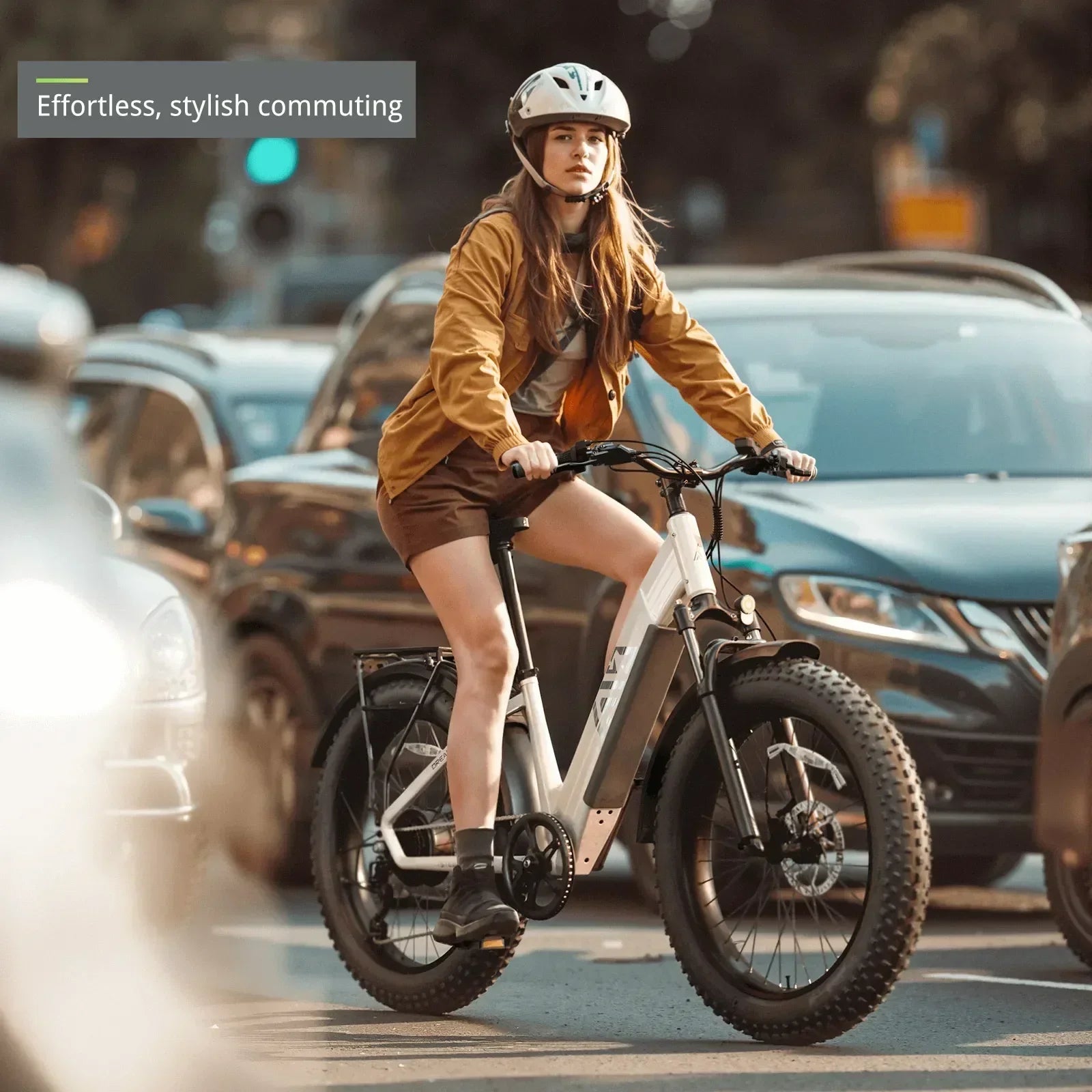 TST® Dreamer 26" Step-Thru Fat Tire Electric Bike