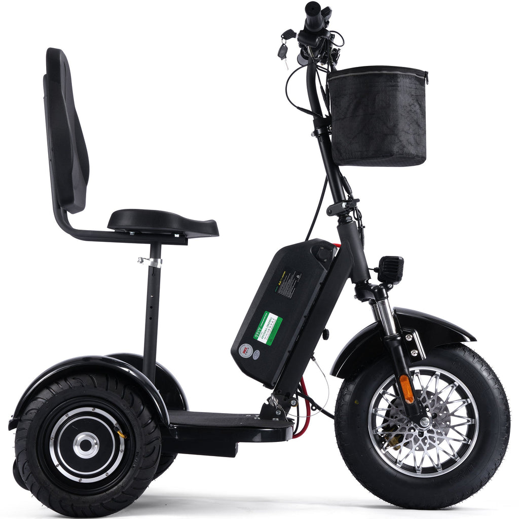 MotoTec Electric Trike 48V/20Ah 900W Lithium