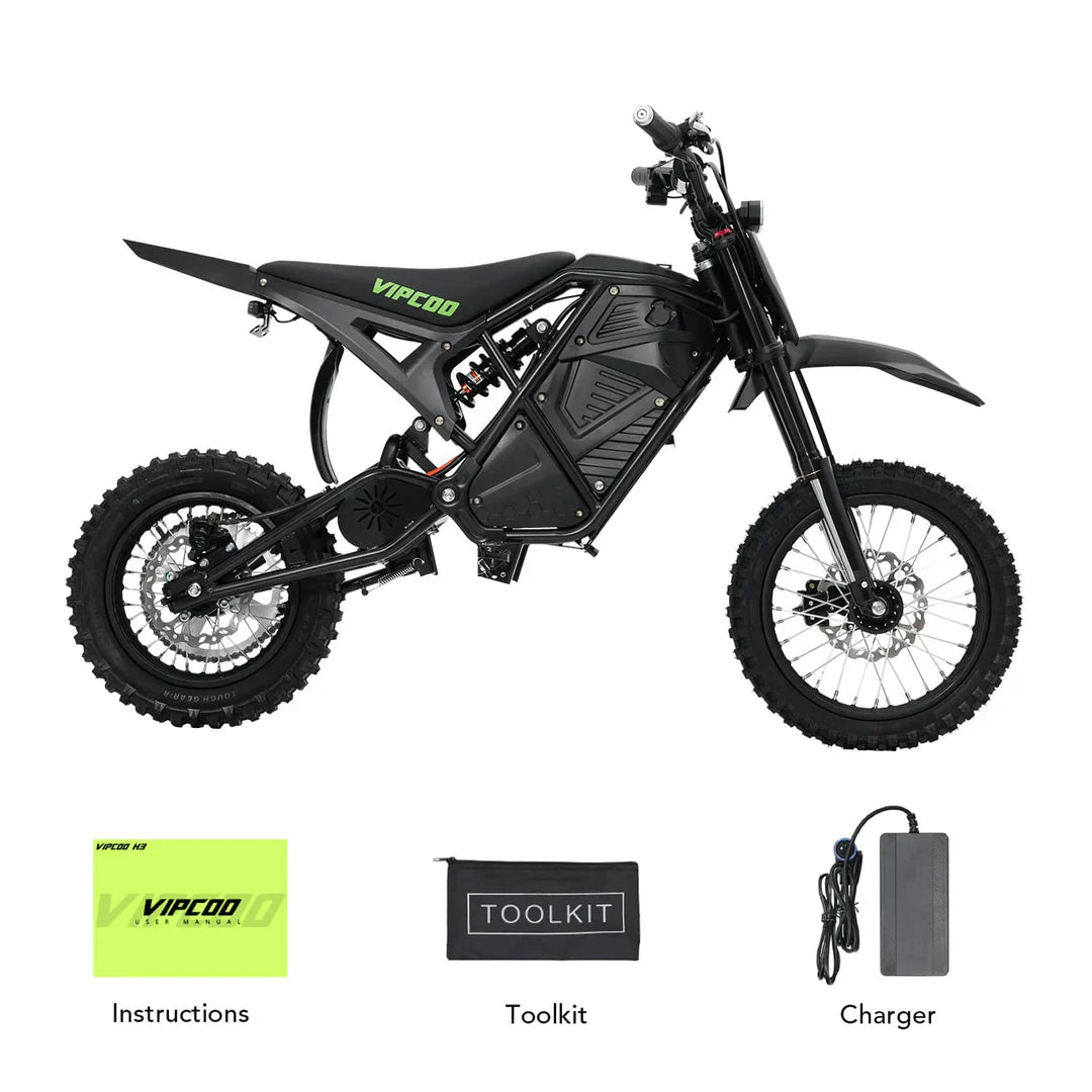 VIPCOO H3 48V/23Ah 3500W Off-Road Electric Dirt Bike