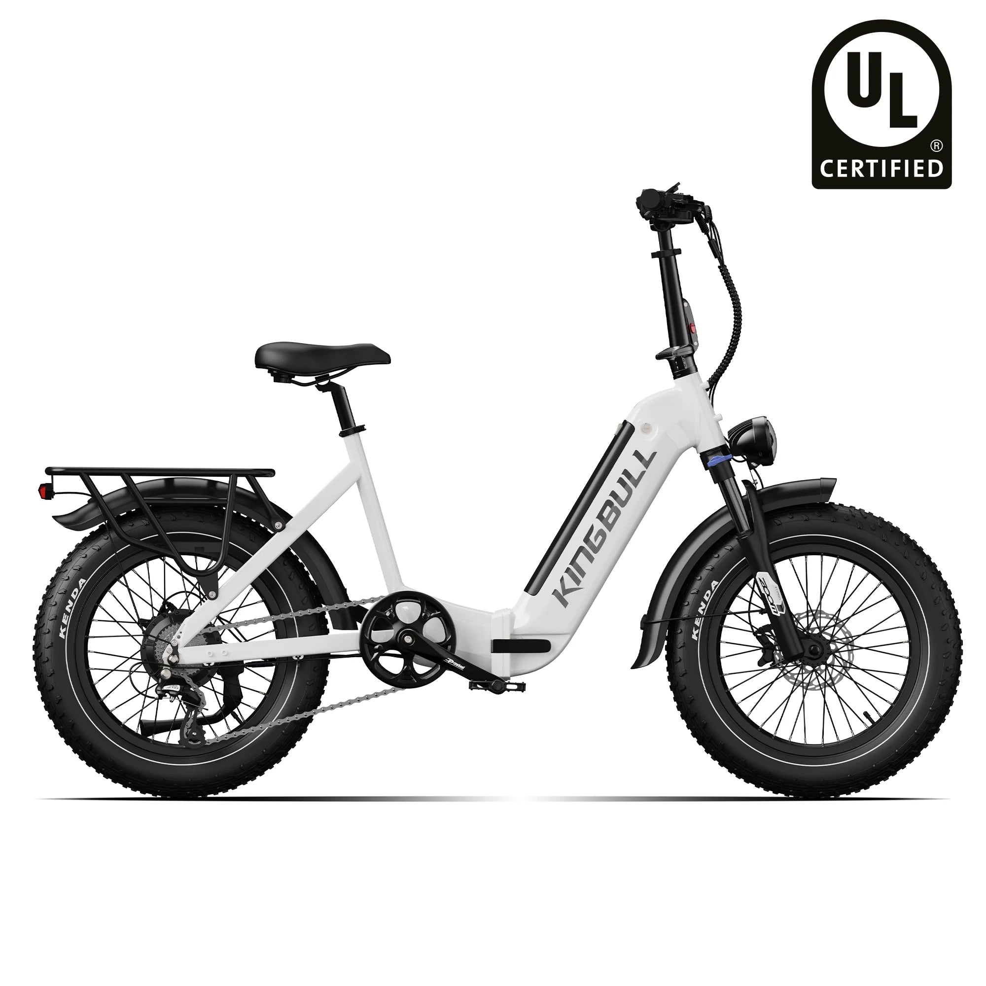 Kingbull Verve | Long Range Fat Tire Folding Electric Bike