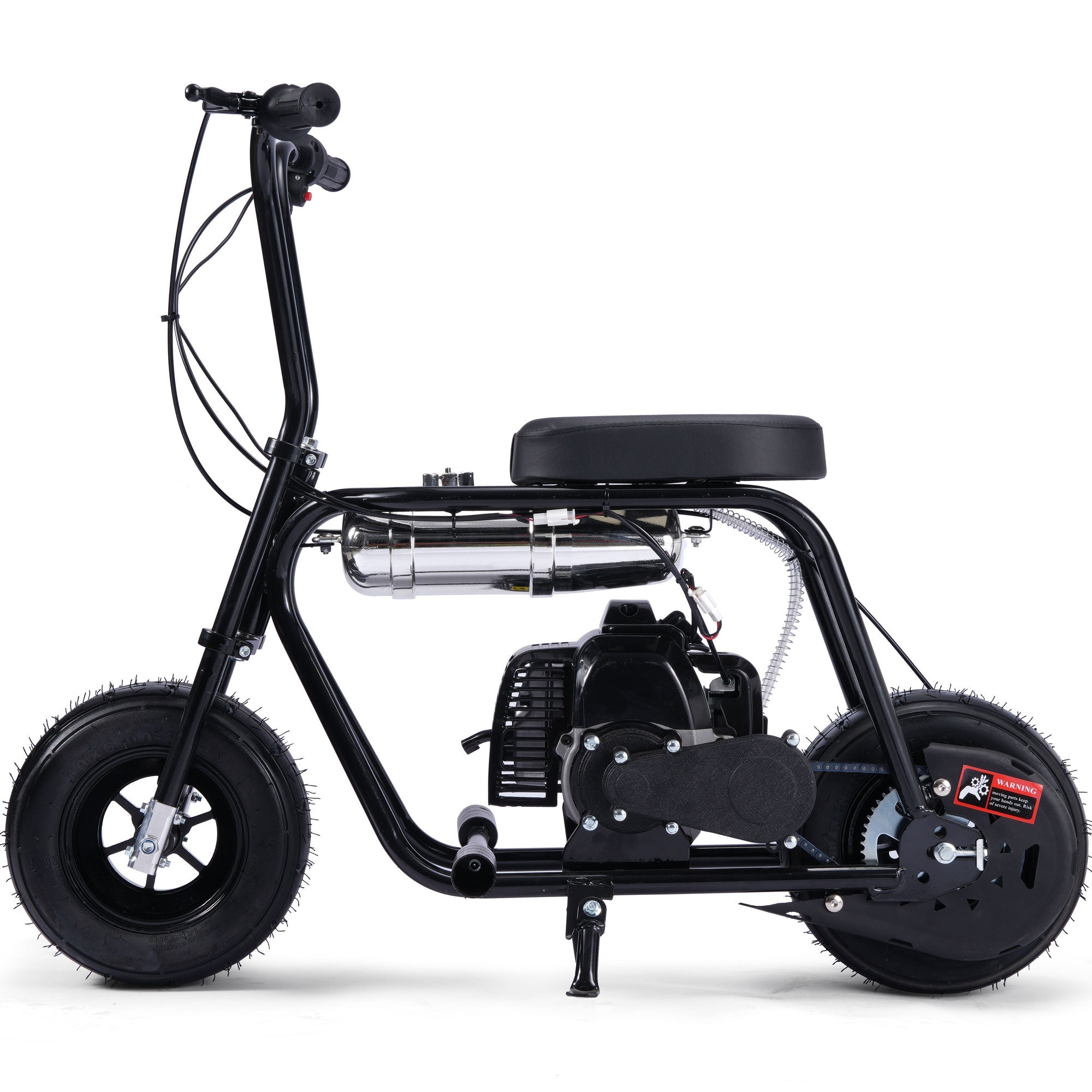 MotoTec Wild Rover 49cc 2-Stroke Kids Gas Mini Bike