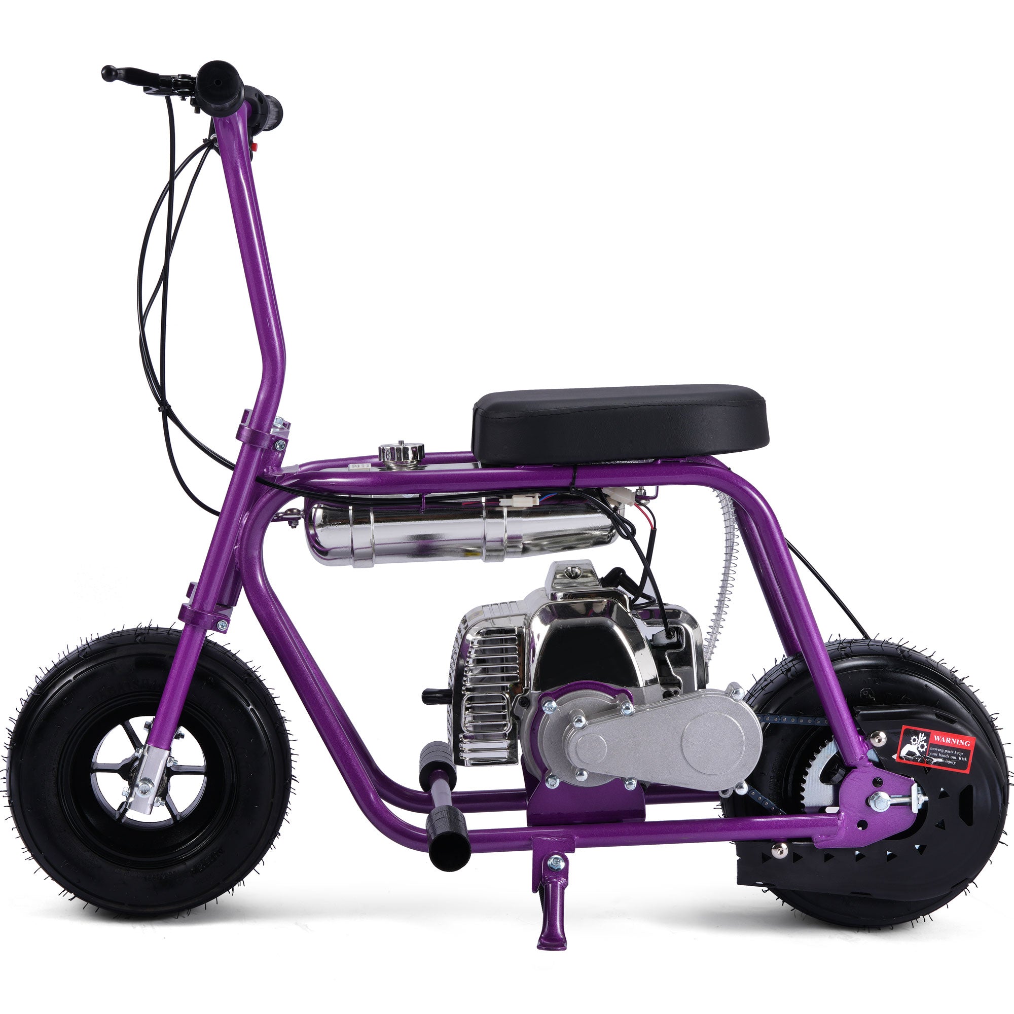 MotoTec Wild Rover 49cc 2-Stroke Kids Gas Mini Bike