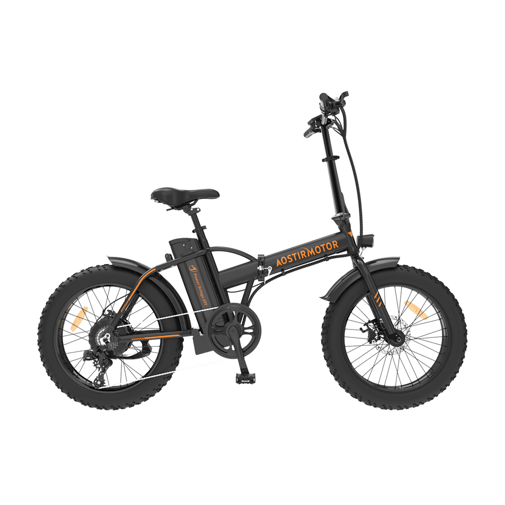 AOSTIRMOTOR A20 36V/13Ah 500W Fat Tire Folding Electric Bike