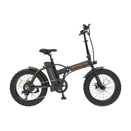 AOSTIRMOTOR A20 36V/13Ah 500W Fat Tire Folding Electric Bike