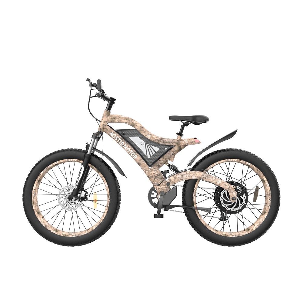 AOSTIRMOTOR S18 48V/15Ah 1500W Fat Tire Electric Bike