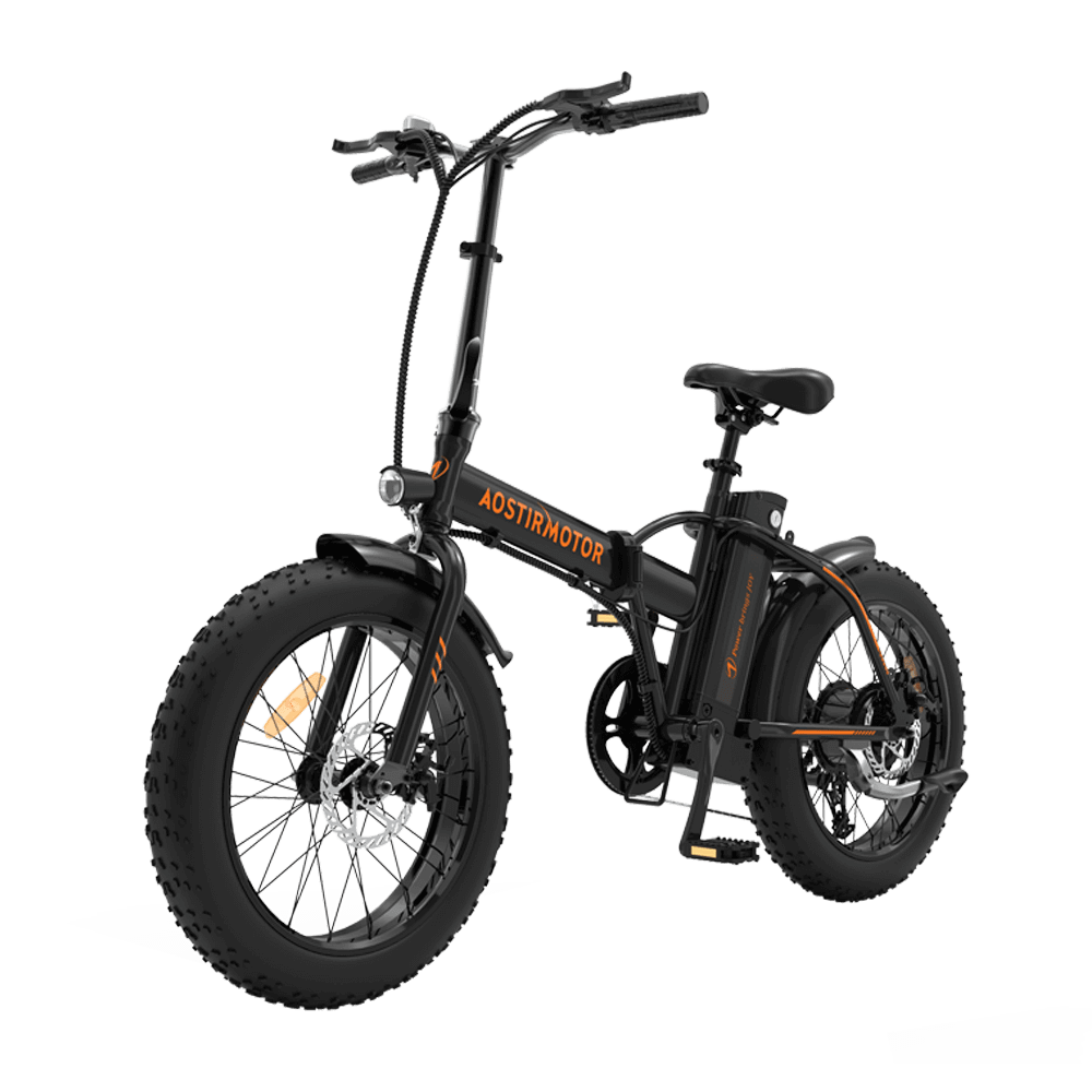 AOSTIRMOTOR A20 36V/13Ah 500W Fat Tire Folding Electric Bike