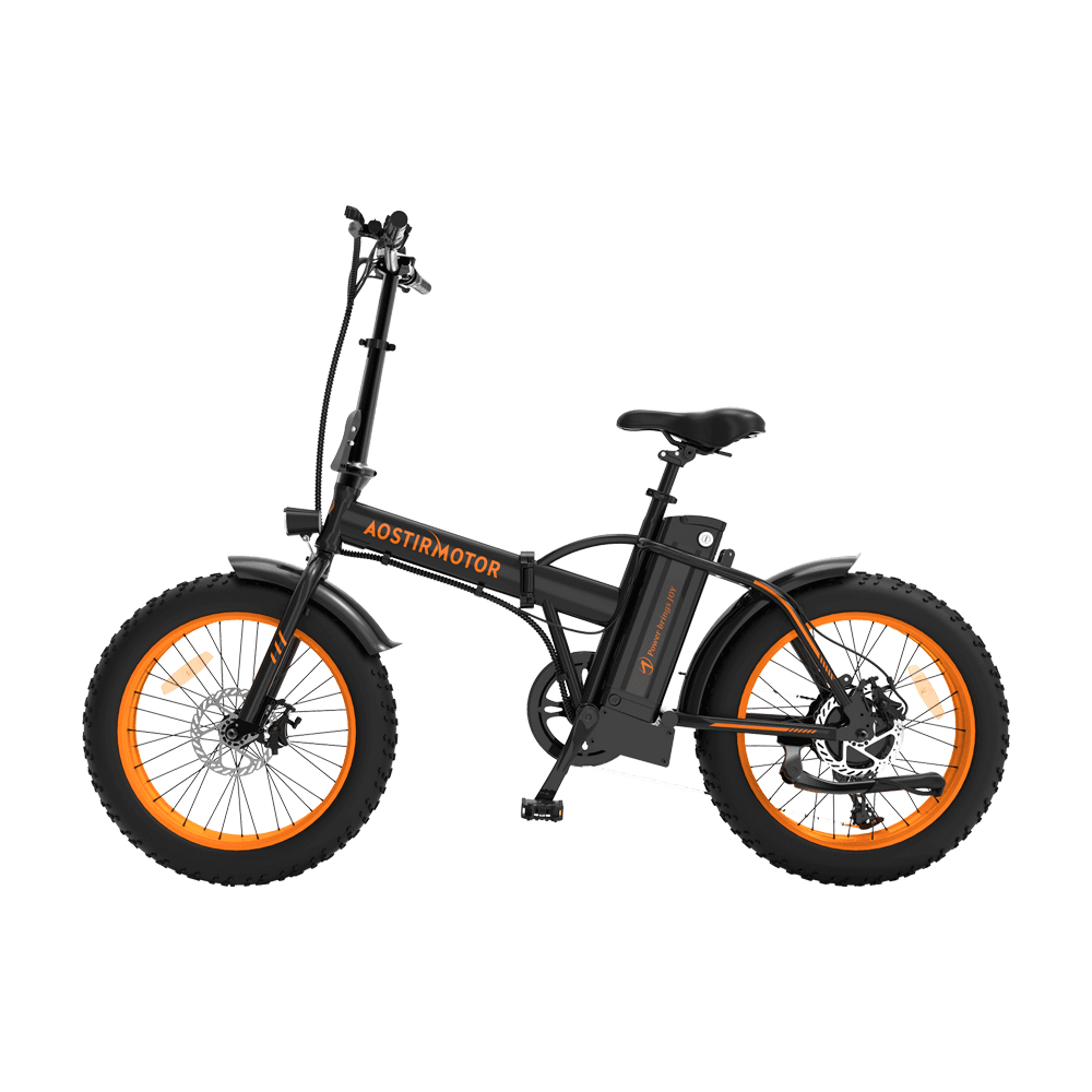 AOSTIRMOTOR A20 36V/13Ah 500W Fat Tire Folding Electric Bike