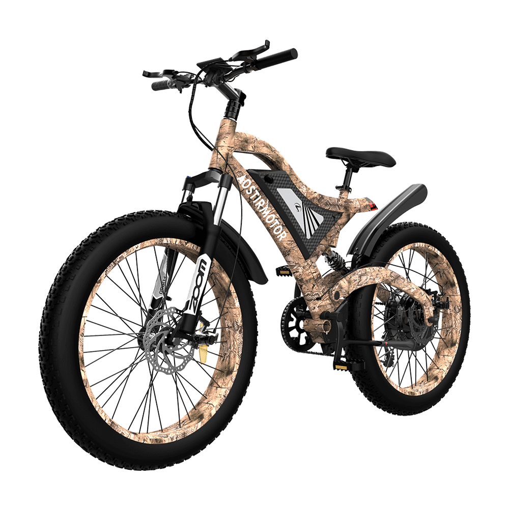 AOSTIRMOTOR S18 48V/15Ah 1500W Fat Tire Electric Bike
