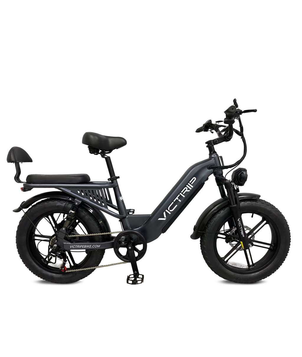 VICTRIP® Mimas Torque Sensor Step Thru Ebike