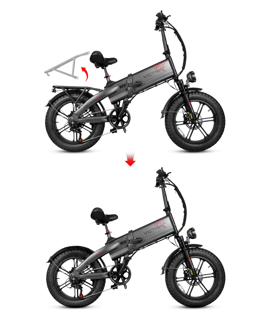 VICTRIP® T6 Foldable City Electric Bike