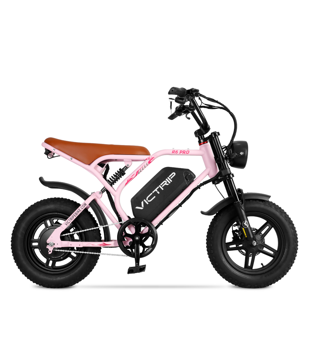 VICTRIP®R6 Pro - 1500W Full Suspension Moped Style EBike