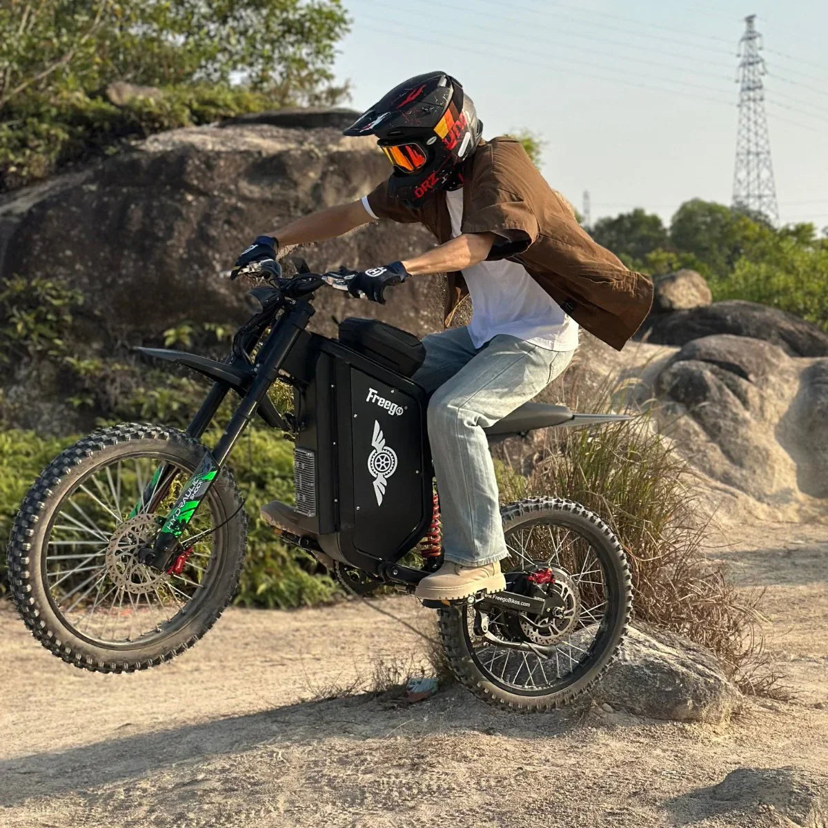 Freego X3 72V/50Ah 8000W Off-Road Electric Dirt Bike