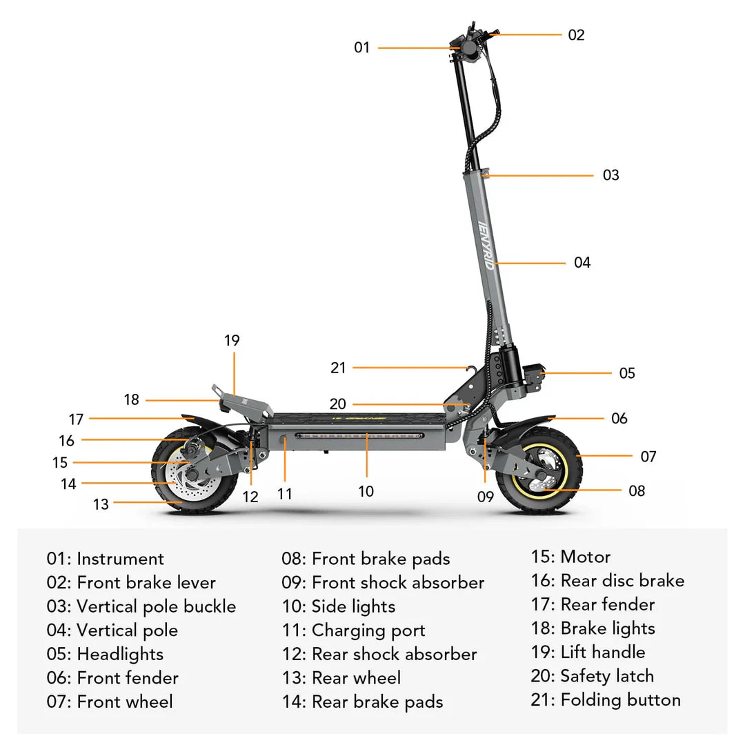 iENYRID S1 48V/15Ah 700W Electric Scooter