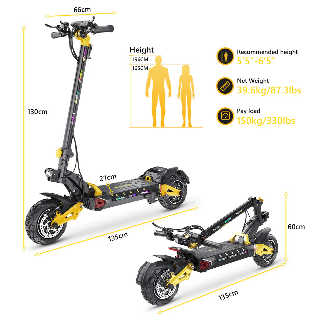 iENYRID ES60 60V/23Ah 2400W Electric Scooter