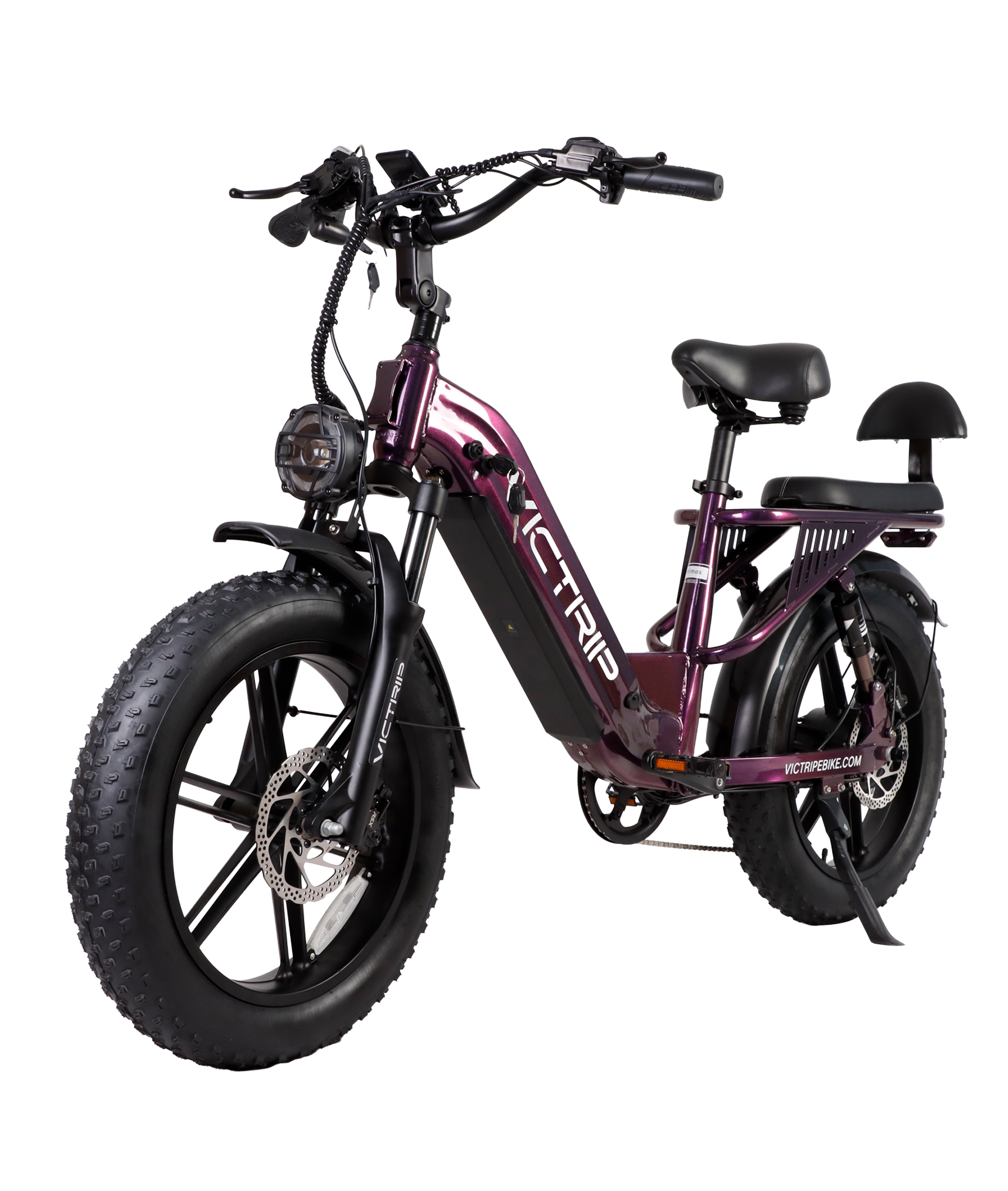 VICTRIP® Mimas Torque Sensor Step Thru Ebike