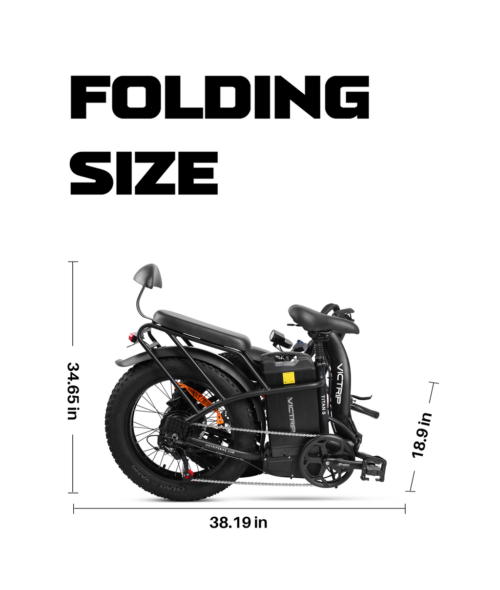 VICTRIP® TITAN S 1000W Long Range Ebike