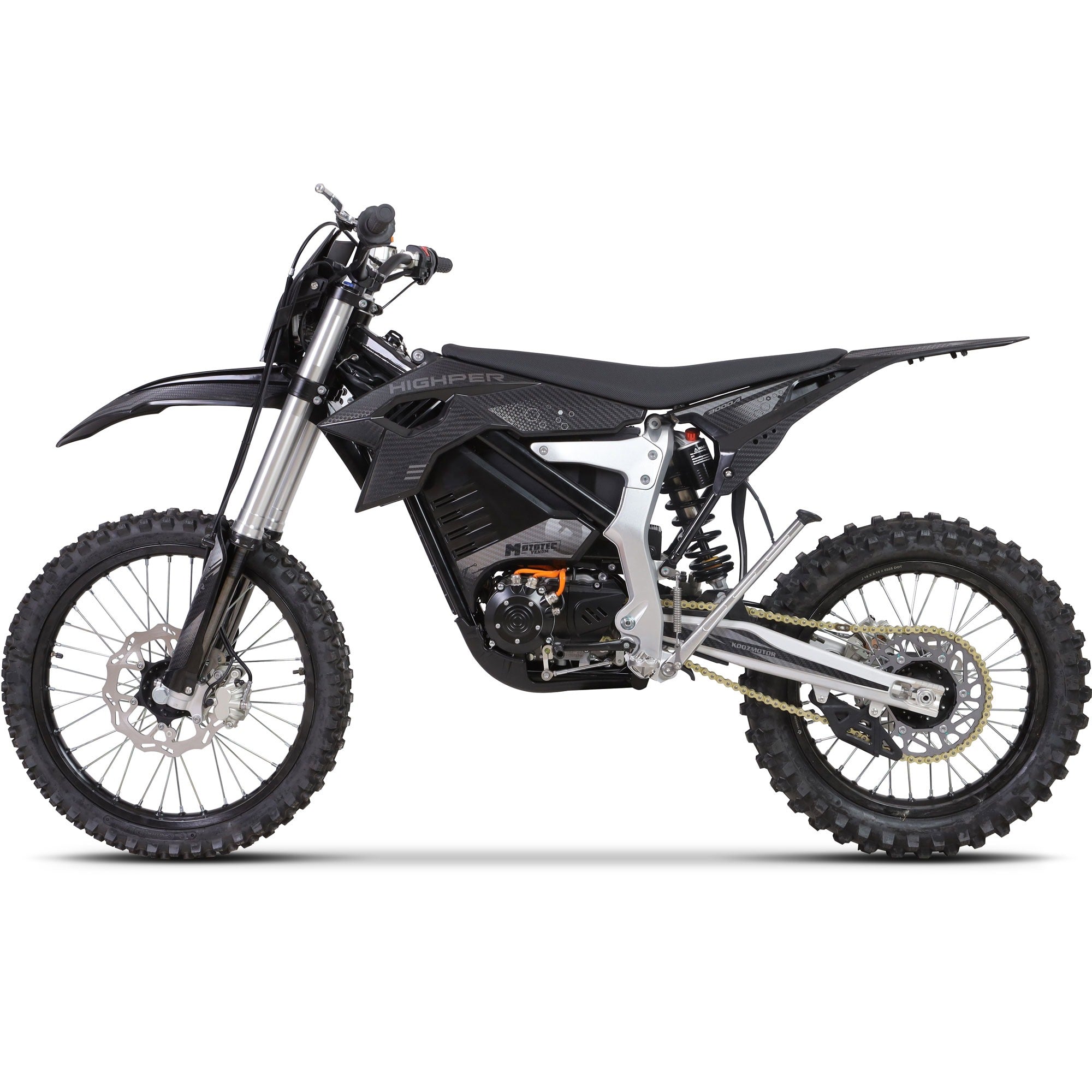 MotoTec Venom 72V/50Ah 12,000W Off-Road Electric Dirt Bike