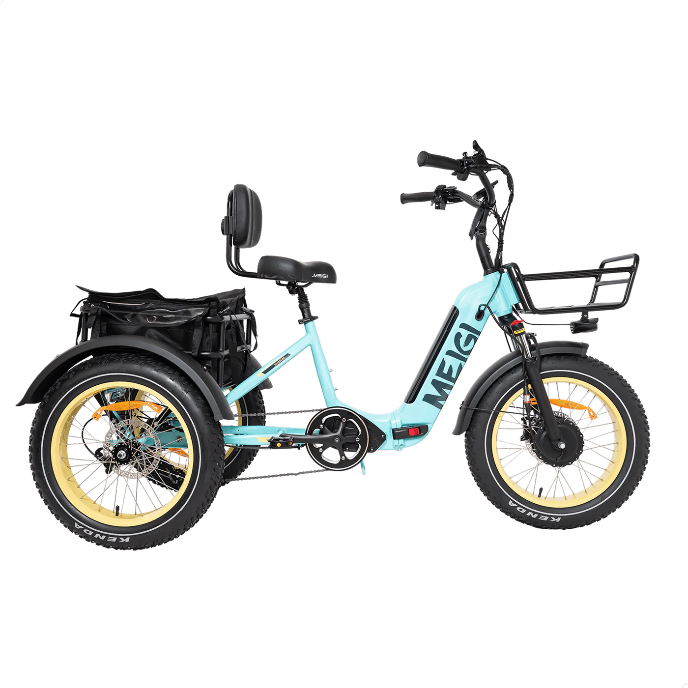 DWMEIGI Silverado-HD MG2301 48V/14Ah 750W Folding Electric Trike