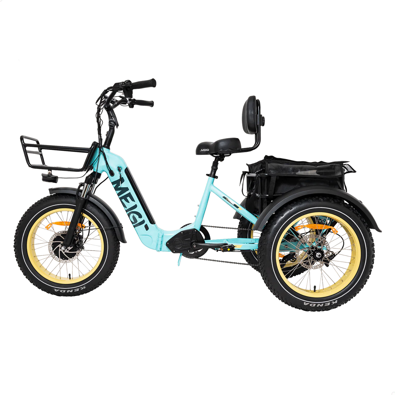 DWMEIGI Silverado-HD MG2301 48V/14Ah 750W Folding Electric Trike