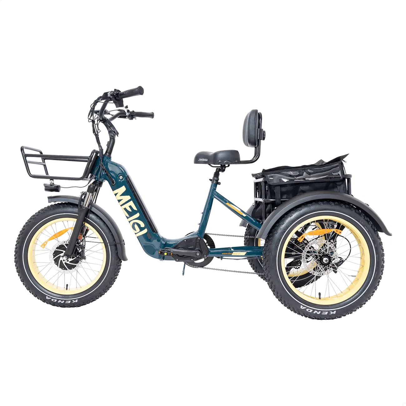 DWMEIGI Silverado-HD MG2301 48V/14Ah 750W Folding Electric Trike