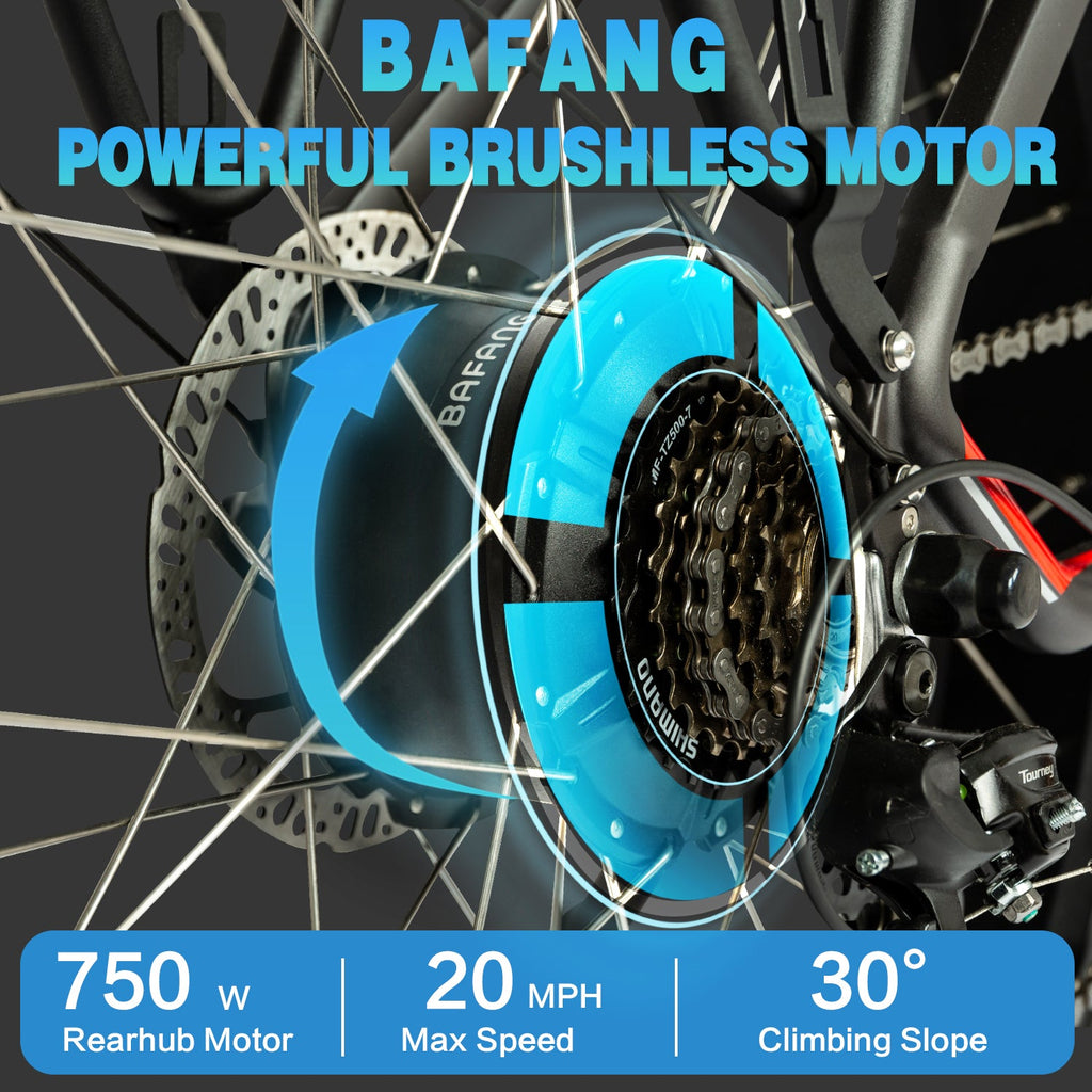 DWMEIGI Artemis 48V/16Ah 750W Fat Tire Electric Bike
