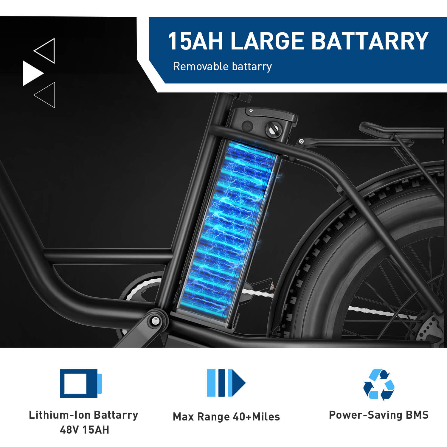 Hiboy EX6 48V/15Ah 500W Fat Tire Electric Bike