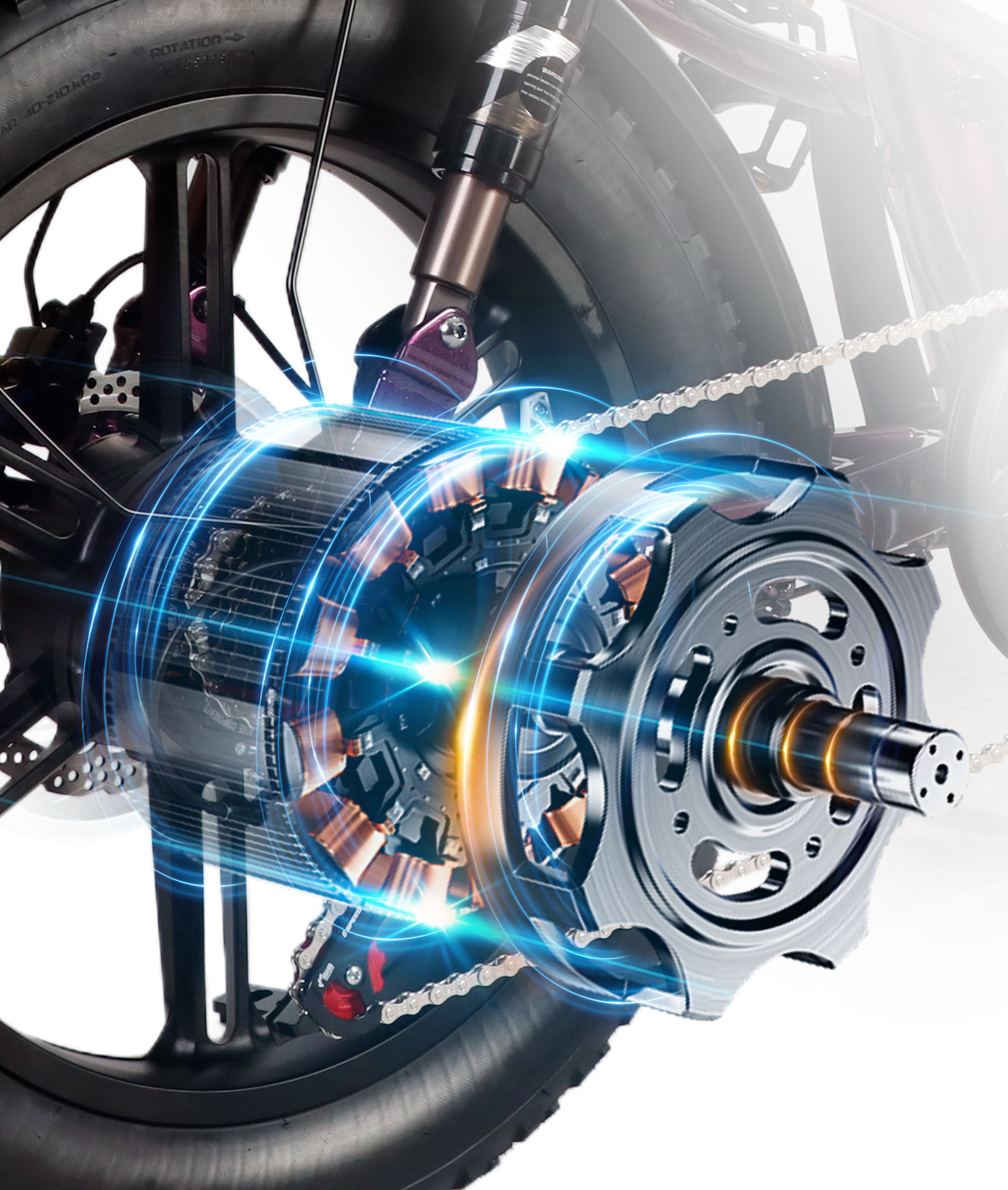 VICTRIP® Mimas Torque Sensor Step Thru Ebike