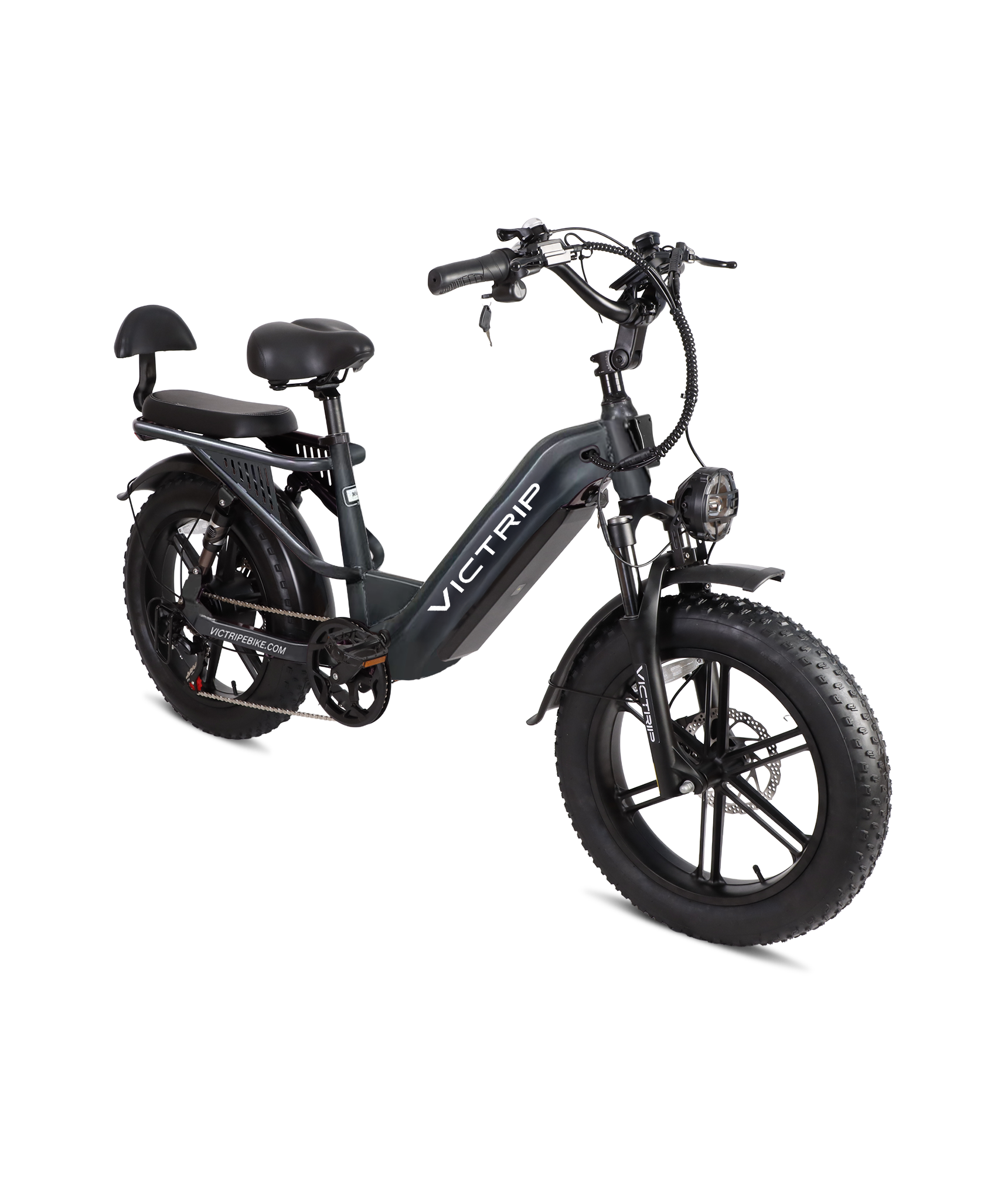 VICTRIP® Mimas Torque Sensor Step Thru Ebike