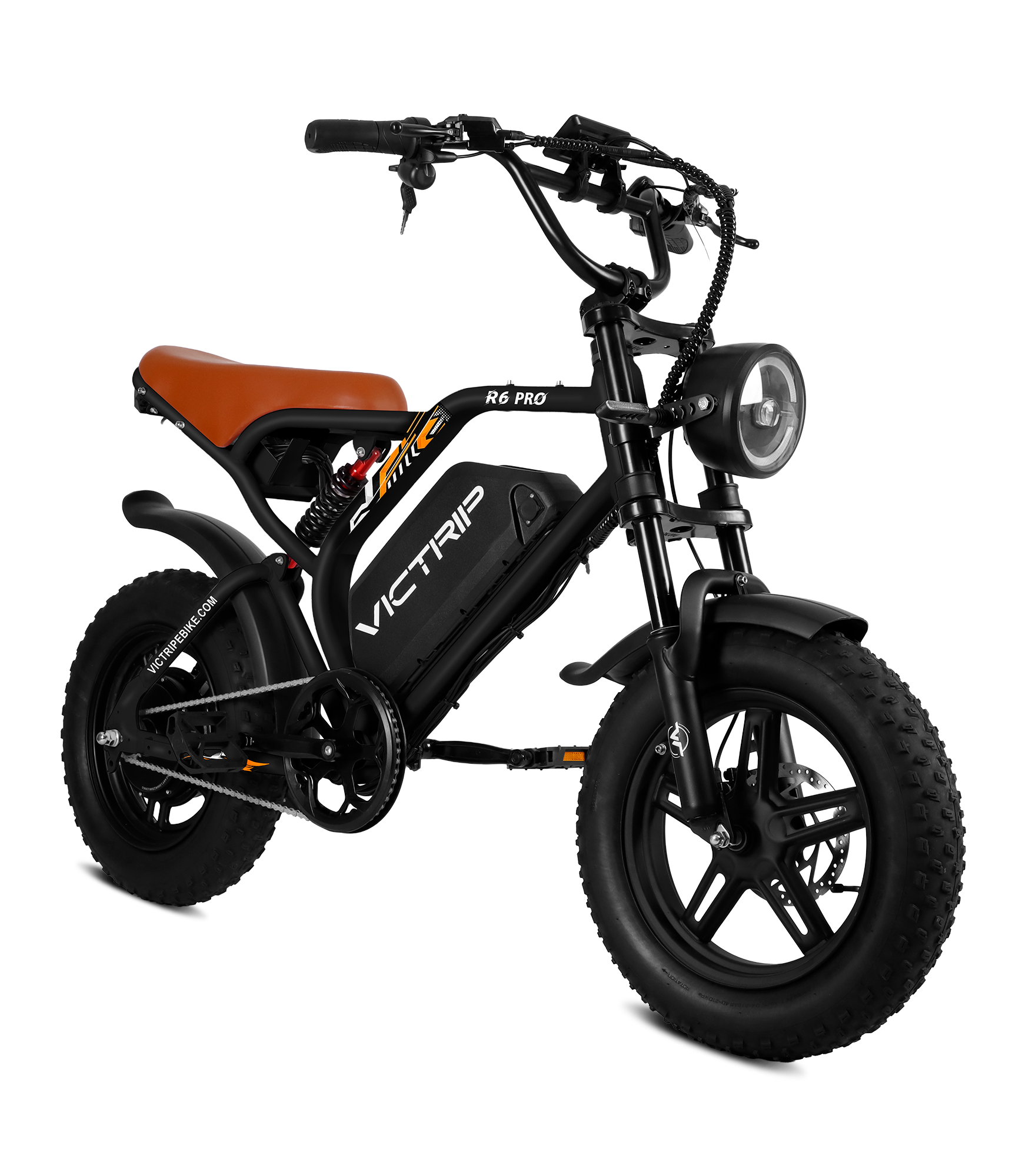 VICTRIP®R6 Pro Fat Tyre Electric Moped Bike